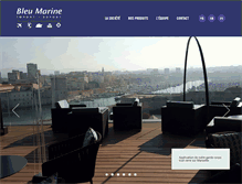Tablet Screenshot of bleu-marine.tm.fr
